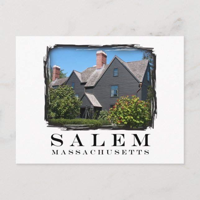 Haus des Sieben Gable Postkarte (Vorderseite)