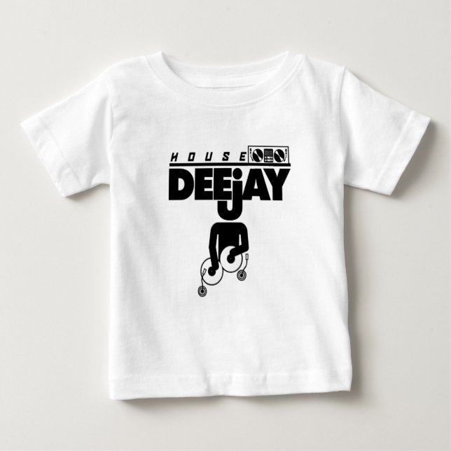 Haus-Diskjockey Baby T-shirt (Vorderseite)