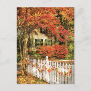 Haus - Festlich Postkarte