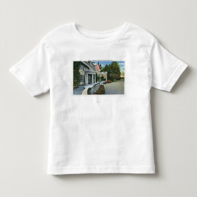 Haus Franklins D Roosevelt Kleinkind T-shirt (Vorderseite)