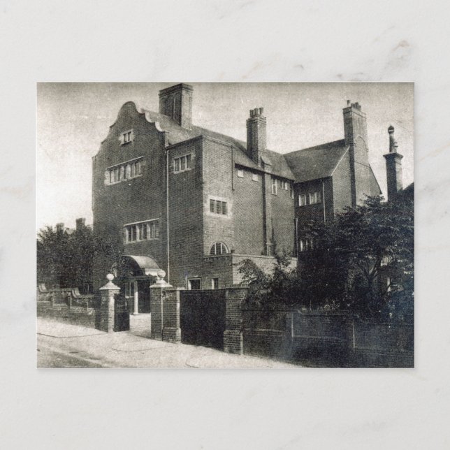 Haus für Edwin Long Postkarte (Vorderseite)