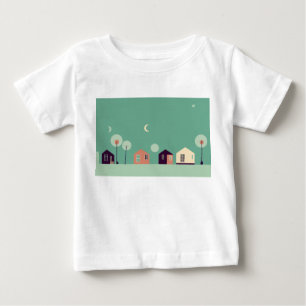 Haus, Gekritzel, Gebäude Baby T-shirt