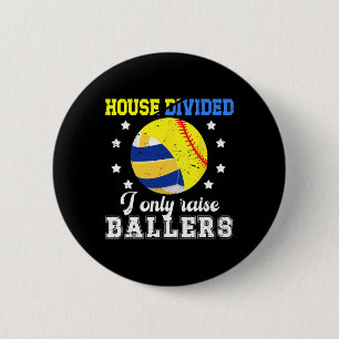 Haus geteilt Ich erhebe nur Llers Softll Volleyll Button