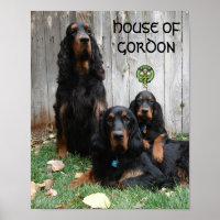 HAUS GORDON Gordon Setter Generations Poster