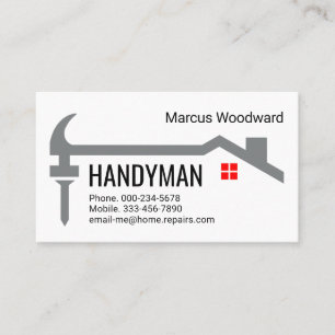 Haus Hammer Nagel Fix-It Reparaturen Visitenkarte