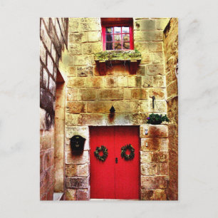 Haus im Alley Postkarte