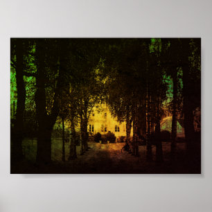 Haus im Waldposter Poster
