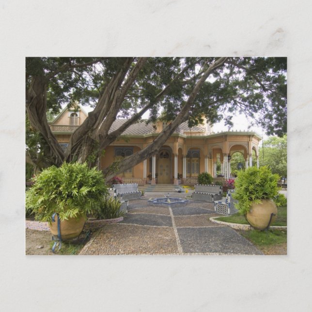 Haus in Cartagena, Kolumbien Postkarte (Vorderseite)