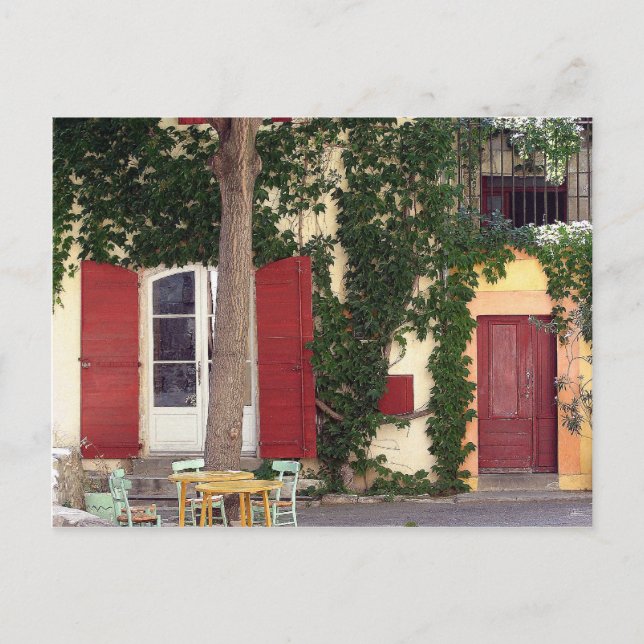 Haus in der Provence Postkarte (Vorderseite)