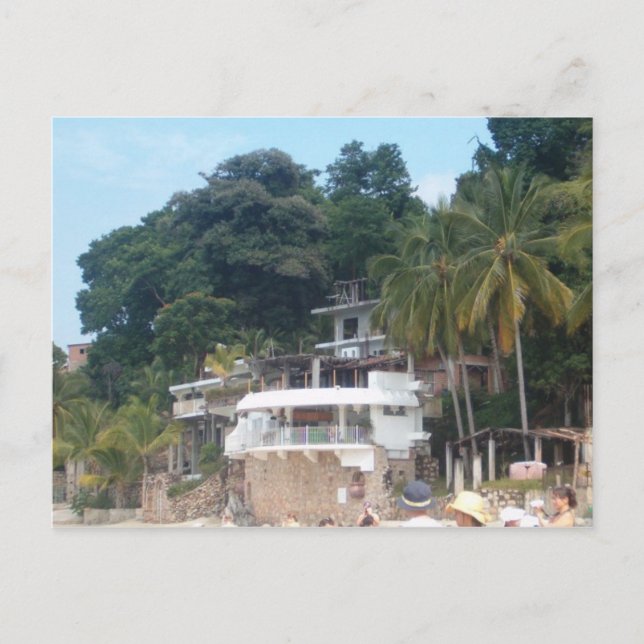 Haus in Mexiko Postkarte (Vorderseite)