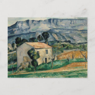 Haus in Provence von Paul Cezanne Postcard Postkarte