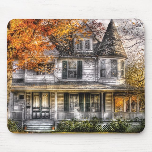 Haus - Klassischer viktorianischer Stil Mousepad (Vorne)