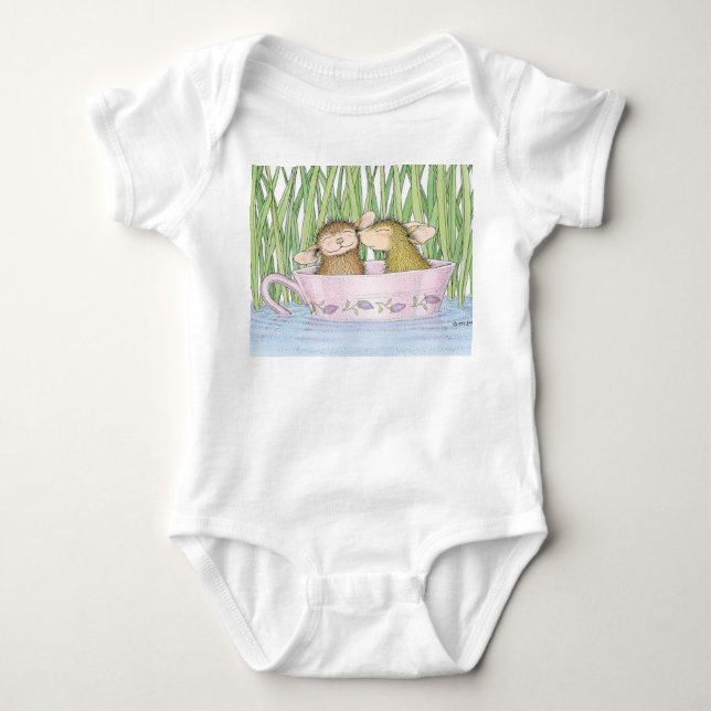 Haus-Maus Designs® - Baby Strampler (Vorderseite)