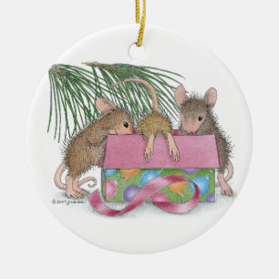 Haus-Maus Designs® - das erste Weihnachten des Keramik Ornament