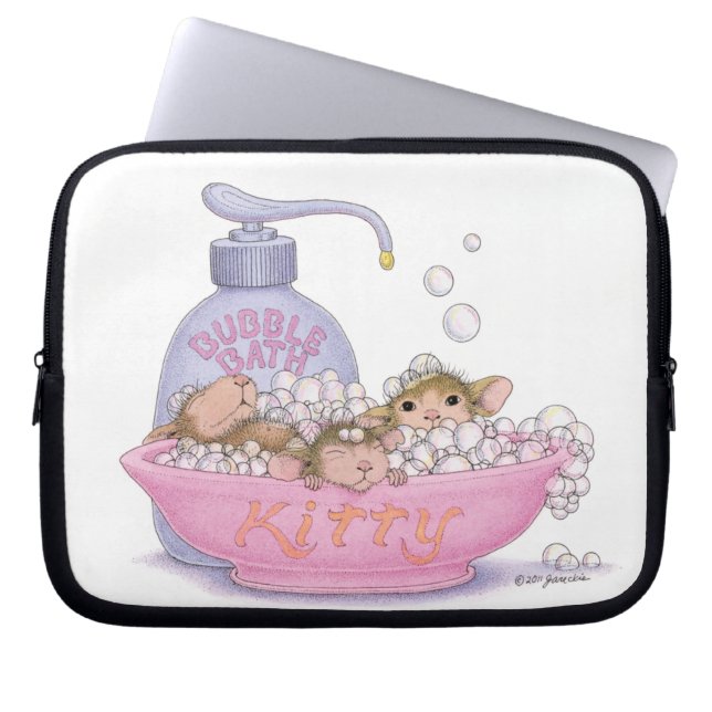Haus-Maus Designs® - Elektronik-Tasche Laptopschutzhülle (Vorderseite)