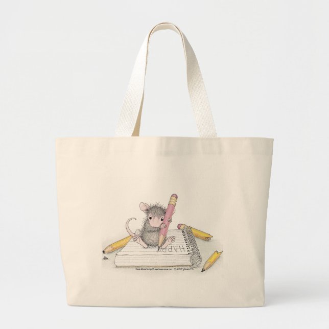 Haus-Maus Designs® - riesige Tasche (Vorne)