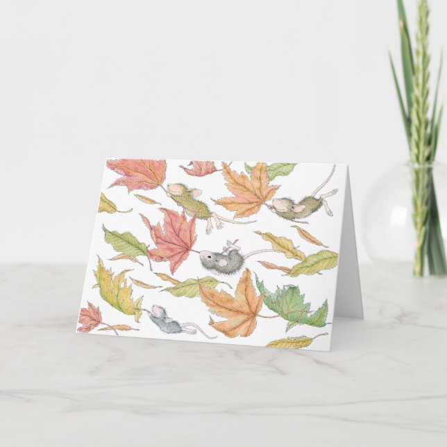 Haus-MausDesigns® Karte (Vorderseite)