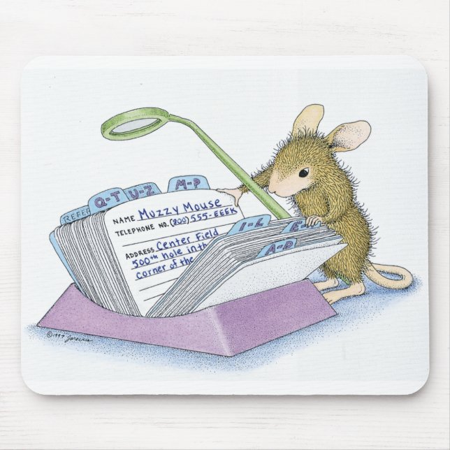 Haus-MausDesigns® Mausunterlagen Mousepad (Vorne)
