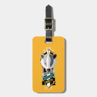 Haus-Merkmale Sigil Harry Potters | HUFFLEPUFF™ Gepäckanhänger