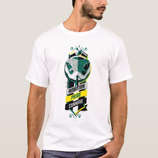 Haus-Merkmale Sigil Harry Potters | SLYTHERIN™ T-Shirt (Vorderseite)