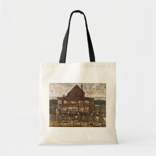 Haus mit Schindeldach von Egon Schiele Tragetasche