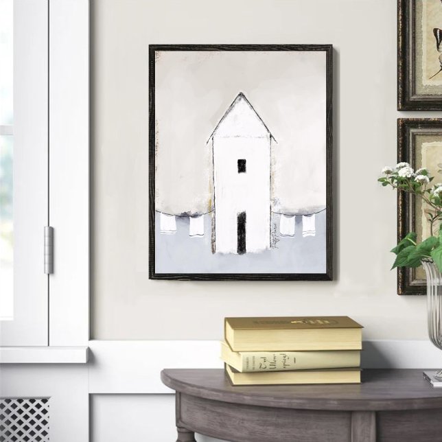 Haus mit Wäsche Poster (Von Creator hochgeladen)