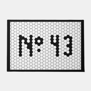 Haus Nr. 43 Vintage Fliesendesign Doormat Fußmatte