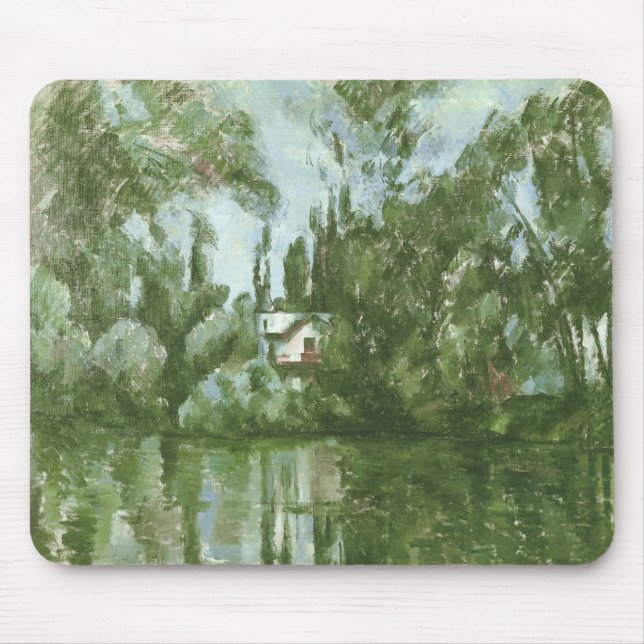 Haus Pauls Cezanne | auf den Banken des Marnes, 18 Mousepad (Vorne)