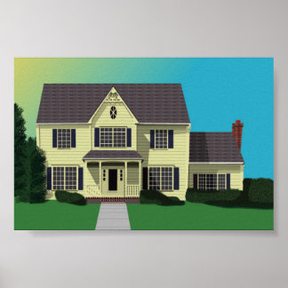 Haus Poster
