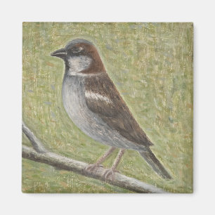 Haus-Spatz 2008 Magnet