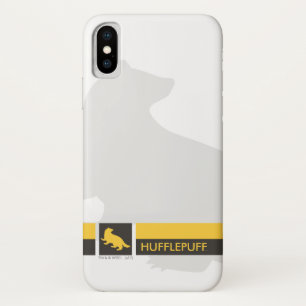 Haus-Stolz-Grafik Harry Potters   Hufflepuff iPhone X Hülle