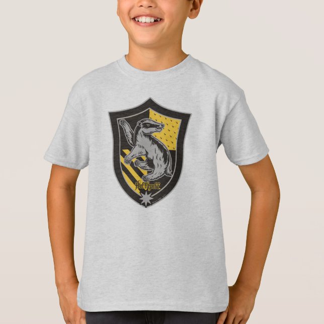 Haus-Stolz-Wappen Harry Potter | Hufflepuff T-Shirt (Vorderseite)