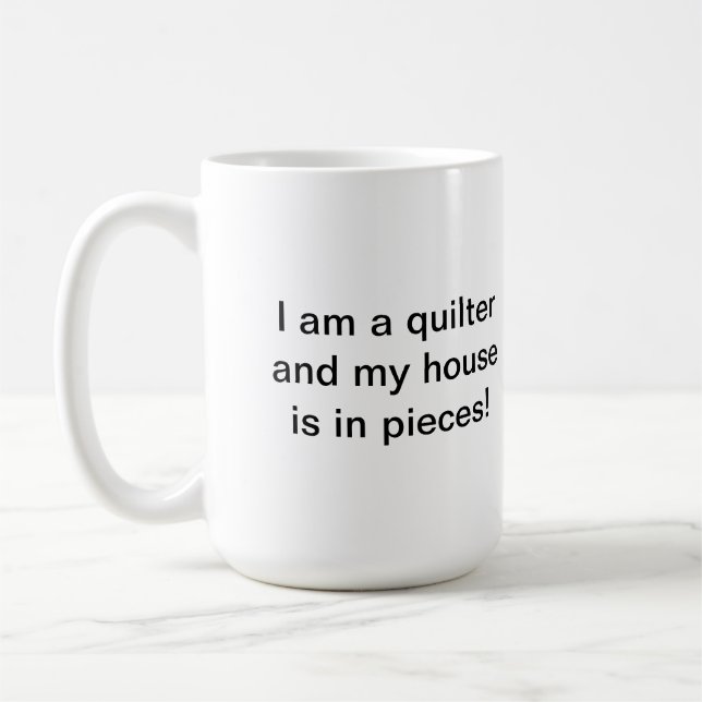 Haus/Stücke Quilters Tasse (Links)