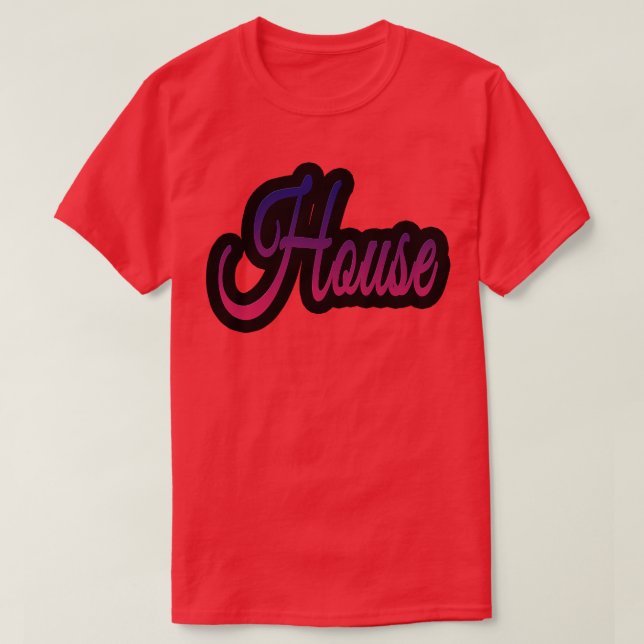 Haus T-Shirt (Design vorne)