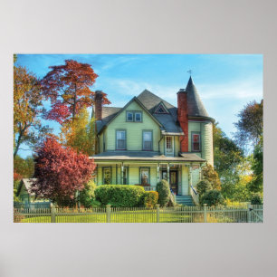 Haus - Traumhaus-Fantasie Poster