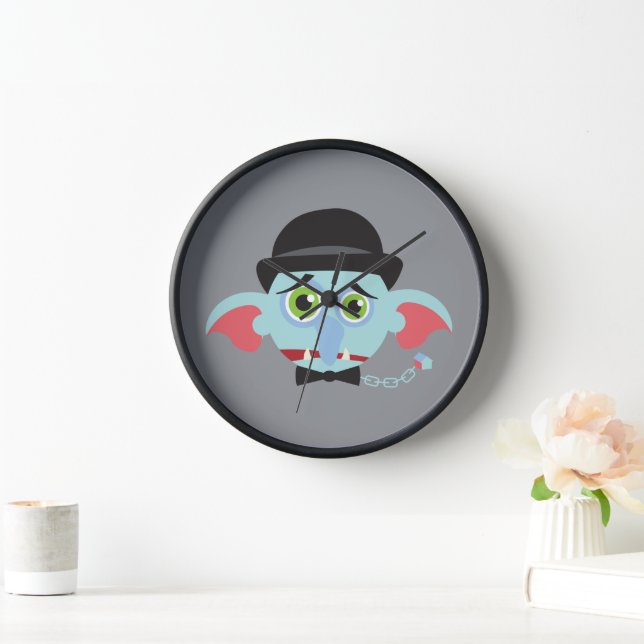Haus-Troll Uhr (Zuhause)
