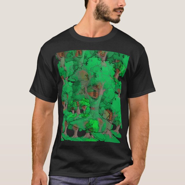 HAUS ÜBER BAUM T-Shirt (Vorderseite)