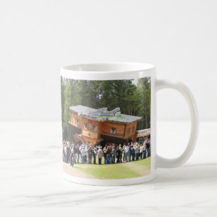 Haus umgedreht tasse