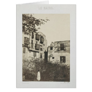 Haus und Garten im Französischen Viertel, Ägypten,