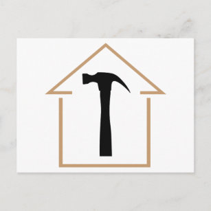 Haus und Hammer Postkarte