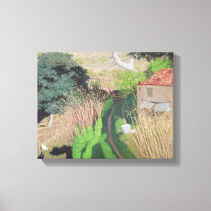 Haus und Schilfe, c.1921-24 Leinwanddruck