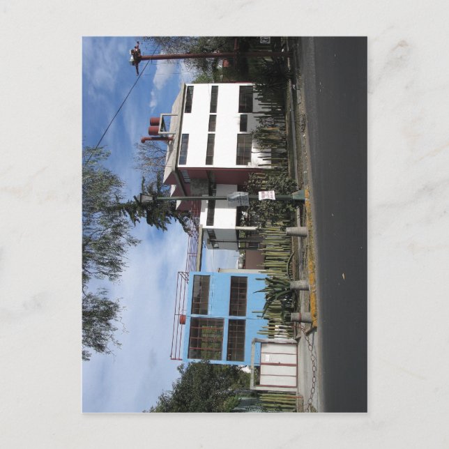 Haus von Diego Rivera und von Frida, San? ngel, Postkarte (Vorderseite)