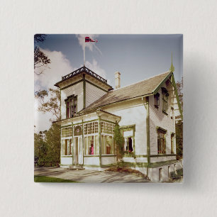 Haus von Edvard Grieg Button