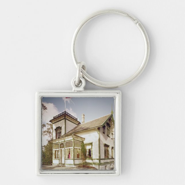 Haus von Edvard Grieg Schlüsselanhänger (Vorne)