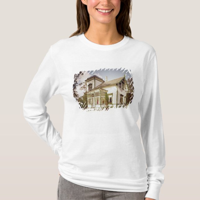 Haus von Edvard Grieg T-Shirt (Vorderseite)