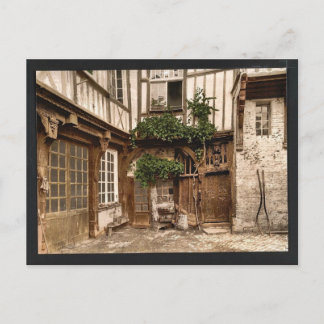 Haus von Francis I, Abbeville, Frankreich Vintag F Postkarte