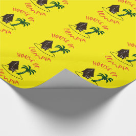 Haus von Lumpia Geschenkpapier