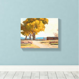 Haus von Maynard Dixon Leinwanddruck