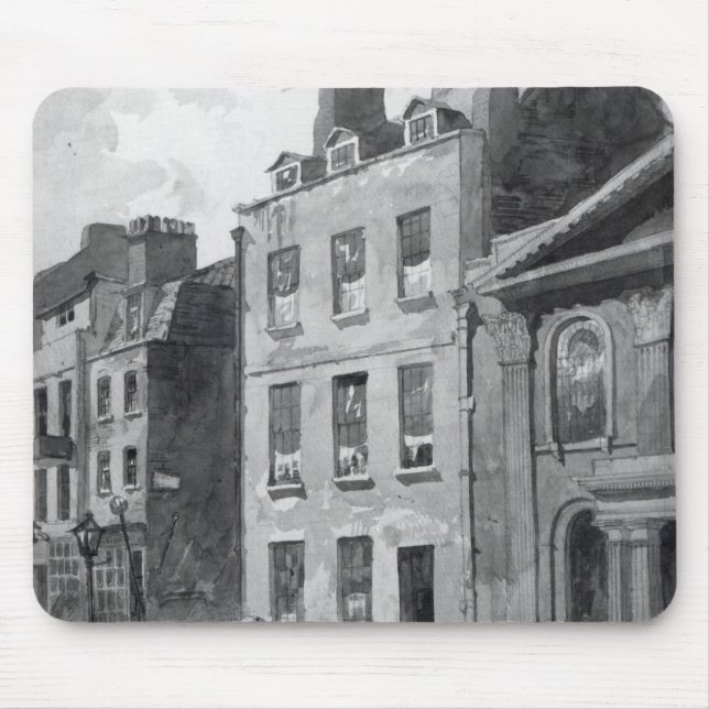 Haus von Sir Isaac Newton Mousepad (Vorne)