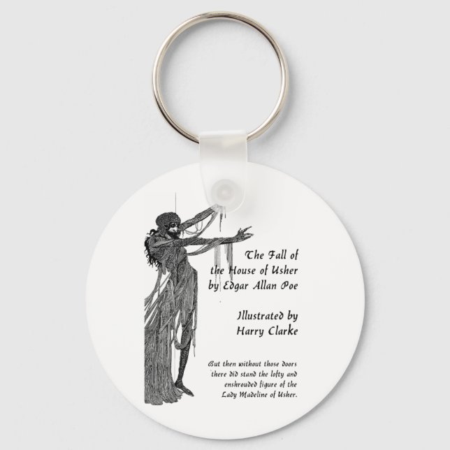 Haus von Usher Schlüsselanhänger (Vorderseite)